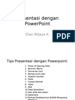 Presentasi Dengan PowerPoint