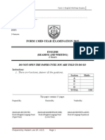 F1 Mid-Year Exam 2015