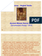 Ancient Moses Social Laws - Documentary Essay 2011 (PPT)