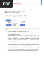 Download Law of Agency --Summary Notes by Wycliffe Ogetii SN283795919 doc pdf