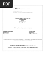 Download How to prepare a Project ReportDissertation by Mohammad Ali SN28379982 doc pdf