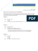 HW1 - MathPrereq