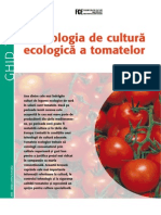 Cultura Ecologica a -Tomatelor