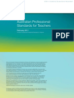 Australian Professional Standards For Teachers
