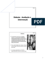 Dislexia - Avaliação e Intervenção