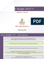 Union Budget 2010-11: Hobson's Choice