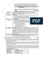 IPCC ITSM Model Exam Answer Key 24.3.2015