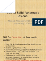 EUS Solid Pancreatic Lesions