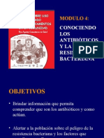 Modulo 4 - Conociendo los Antibioticos y la Resistencia Bacteriana (ACS).ppt