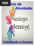 Caderno de Atividades Trabalhando as Emoc3a7c3b5es