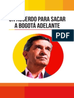 Propuestas a la Alcaldía de Bogotá 2016 - 2020 Rafael Pardo