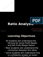 Ratio Analysis Yr 11D