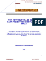 Guía Metodológica Ventilacion de Minas