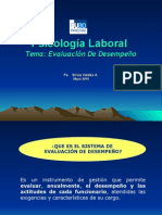 Evaluación de Desempeño