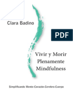 Libro Vivir y Morir Plenamente Mindfulness-Clara Badino
