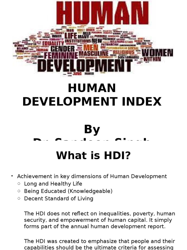 Understanding the Human Development Index | PDF | Self-Improvement