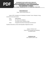 Contoh Surat Rekomendasi Dari Pengawas