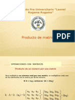 Producto de Matrices 