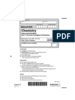 Chemistry Jun 2009 Actual Exam Paper Unit 1