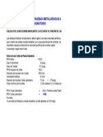 Calculos Velocidad Celda de Flotacion de Laboratorio