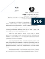 Derecho Subjetivo 