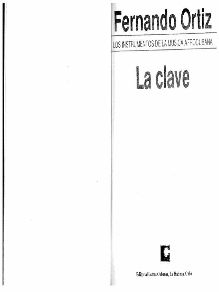Clave Cubana PDF