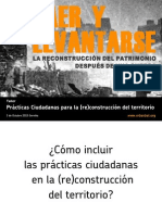 Prácticas ciudadanas para la (re)construcción del territorio