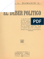 El Deber Político - Rafael Gumucio