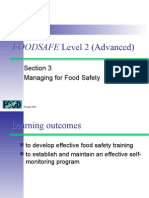 Food safe level  2 part 3