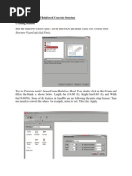 Design of Slab RC Structure by Staad Pro