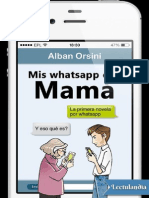 Madre aprende WhatsApp