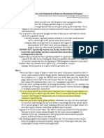 Example From A Successful M.S. Applicant PDF