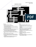 Crucigrama Sobre Profesiones y Oficios 복사본 (2)