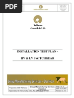 Gms Ele Itp 001 HV & LV Switchgear