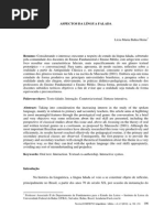 Aspecto Da Lingua Falada