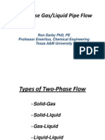 Two Phase Gas Liquid Pipe Flow