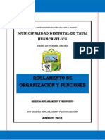 REGLAMENTO DE ORGANIZACIÓN Y FUNCIONES - 2011.pdf