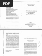 A Realidade Social Das Religiões No Brasil | PDF