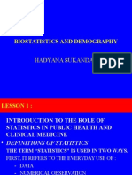 Biostatistika Dan Demografi