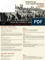 Portugal Nas Trincheiras - Cinema e Debate - São Jorge (Versão para Impressão)