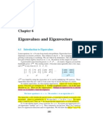 Eigenvalue and Eigen Vectors