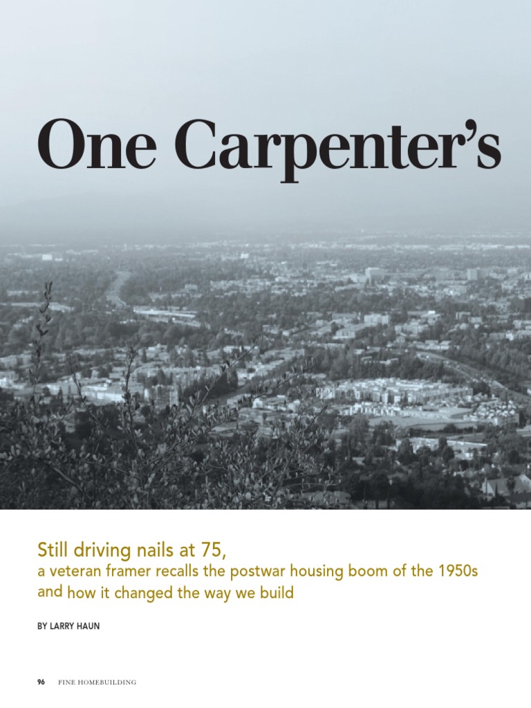 Larry Haun Framing (Construction) Carpentry