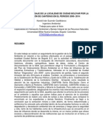 Cambios en El Paisaje de La Localidad de Ciudad Bolívar Por La Explotación de Canteras en El Periodo 2000 - 2014