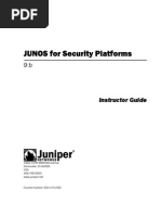 Junos for security platforms