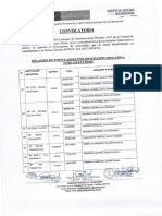 Cronograma, Convocatoria, Entre Documentos Del Proceso de Nombr PDF