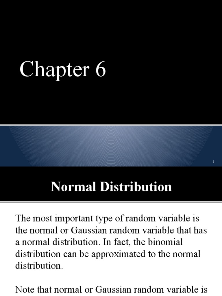 Understanding Normal Distribution Concepts | PDF | Normal Distribution ...