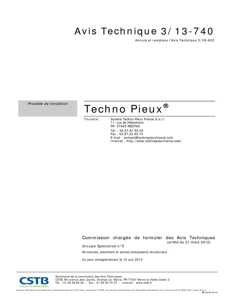 Techno Pieux France