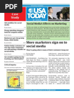 Download USA TODAY Collegiate Case Study Social Media Marketing by USA TODAY Education SN28388617 doc pdf