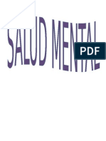 Salud Mental