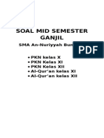 Soal Mid Semester Ganjil